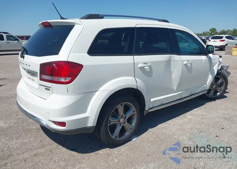 2017 Dodge Journey Crossroad Plus из США, поврежденный, VIN 3C4PDCGG5HT698336